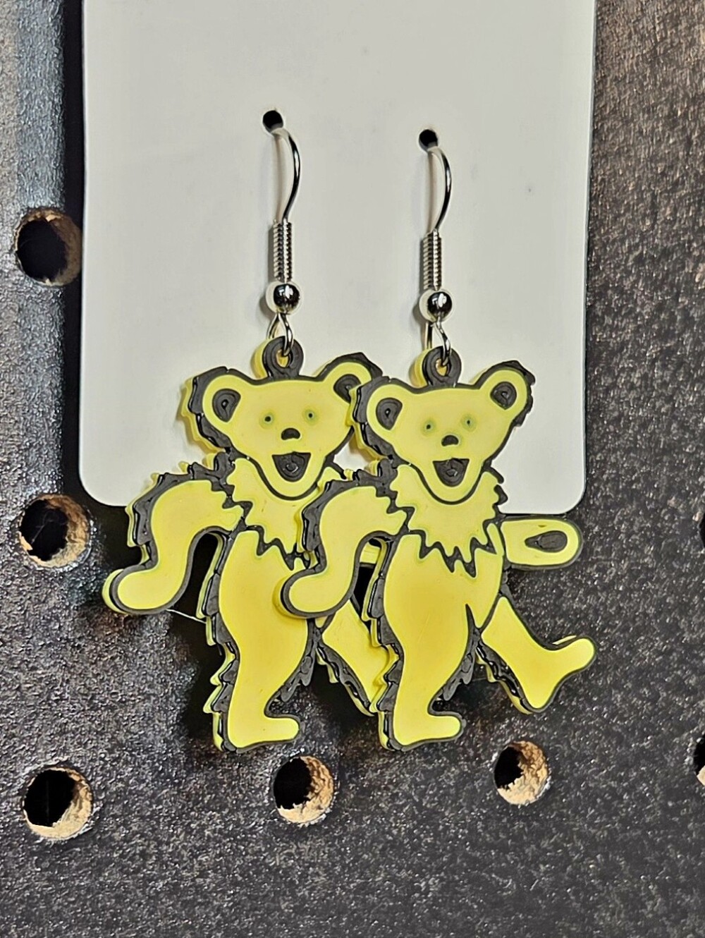 NEW Grateful Dead Dancing Bear Earrings